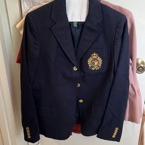 Vintage Ralph Lauren women’s cotton blazer (DRY CLEANED)